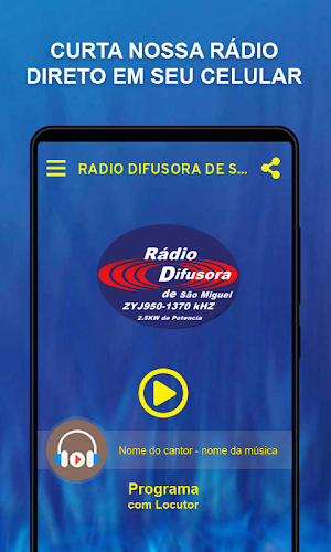 Rádio Difusora de São Miguel Screenshot 0