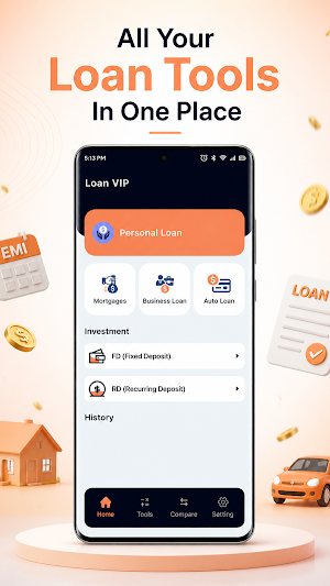 Loan EMI Calculator Screenshot 2