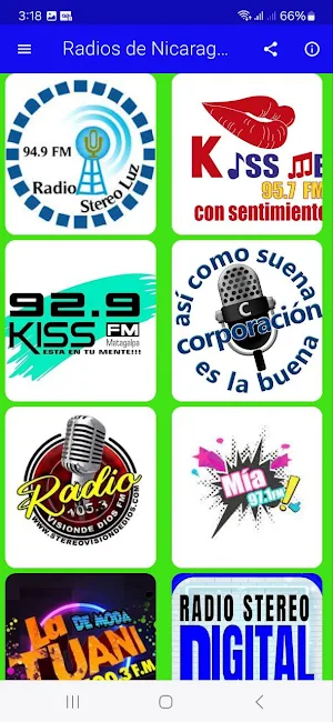 Radios de Nicaragua Pro Screenshot 0