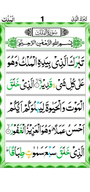 Punj Surah Screenshot 3