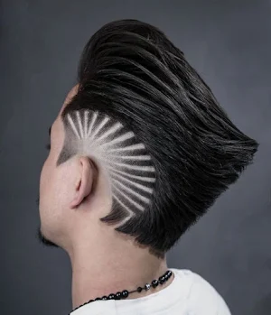 Men Line Haircut Ideas Screenshot 1