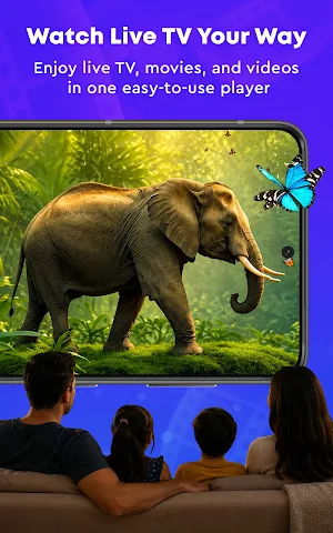 IPTV Player: Live TV & Movies Screenshot 0
