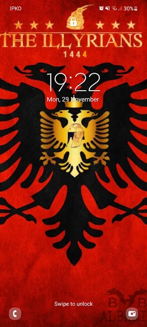Albanian Flag Wallpapers Screenshot 3