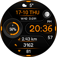 Animated Onysy Watch face