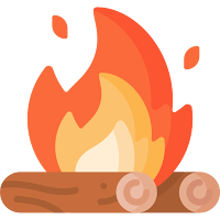 자연 불멍:nature Fire gazing