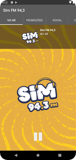 Sim FM 94,3 Screenshot 1