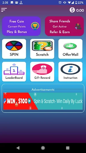 Spin & Scratch - Win by Luck Screenshot 2