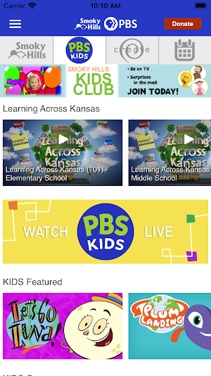 Smoky Hills PBS Screenshot 3