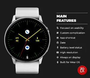 Sleek Mango Watch Face Screenshot 1