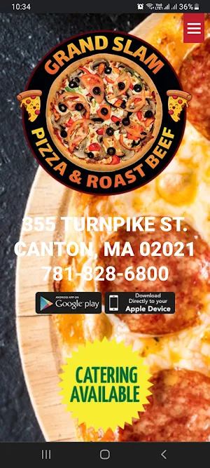 Grand Slam Pizza Screenshot 1