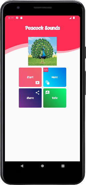 Peacock Sounds Screenshot 0