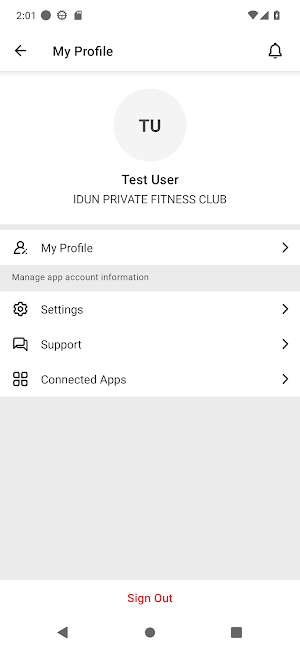 IDUN PRIVATE FITNESS CLUB Screenshot 3