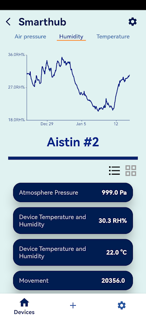 SmartHub Level Sensor Screenshot 2