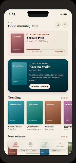 Folio — Read & Translate Screenshot 0