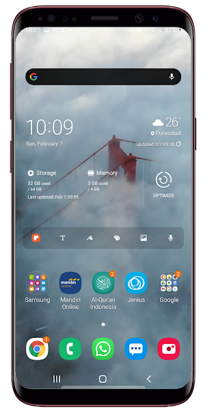 Cloud Live Wallpaper Screenshot 3