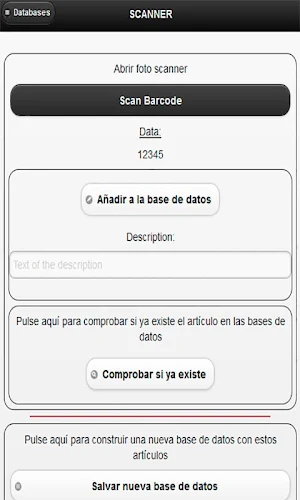 Código de Barras Inventario Screenshot 1