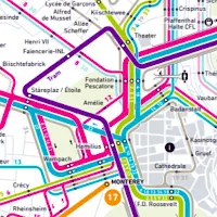 Luxembourg Transport Map 2025