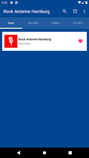 Rock Antenne Hamburg App DE Screenshot 0