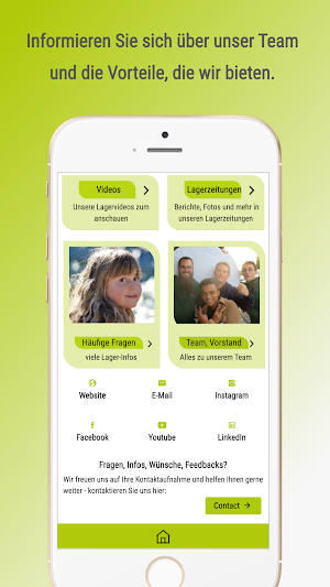 kinderlager.ch - Ferienlager Screenshot 1
