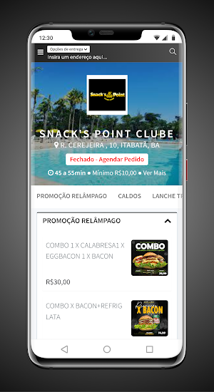 Snacks point clube Screenshot 0