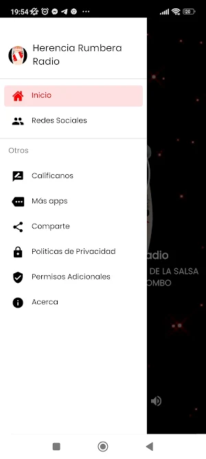 Herencia Rumbera Radio Screenshot 2