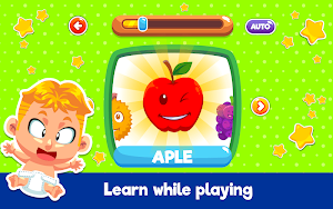 Marbel My First Word - Apps for Toddler and Baby Screenshot 1