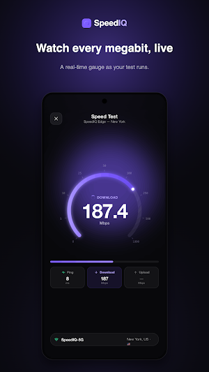 SpeedIQ: Internet Speed Test Screenshot 2
