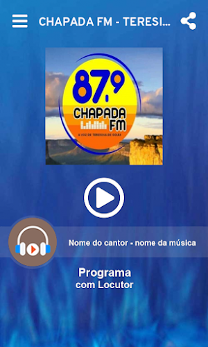 CHAPADA FM - TERESINA DE GOIÁS Screenshot 0