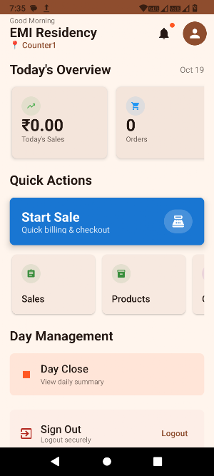 Tiya POS Screenshot 1