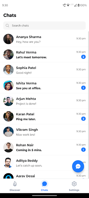 Baatchit: Chat & Video Calls Screenshot 1