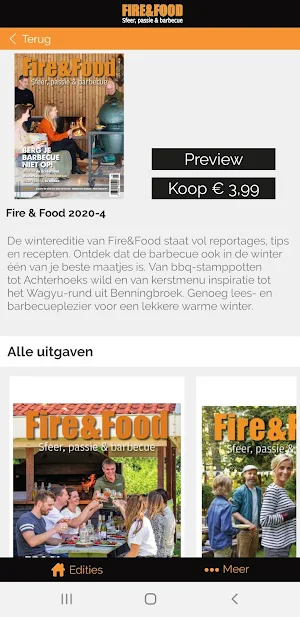 Fire&Food Screenshot 1