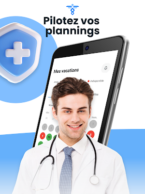 MedRempla : Planning Médical Screenshot 1