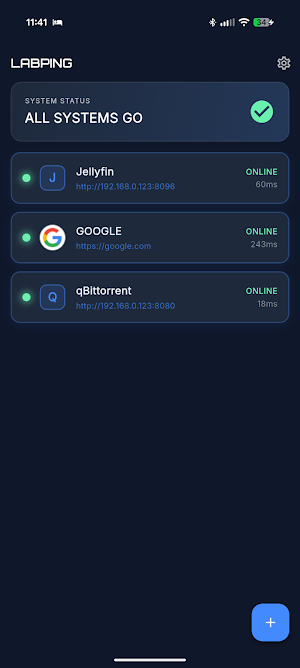 LabPing Screenshot 0
