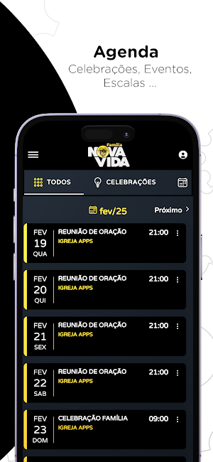 FAMÍLIA NOVA VIDA TC Screenshot 3