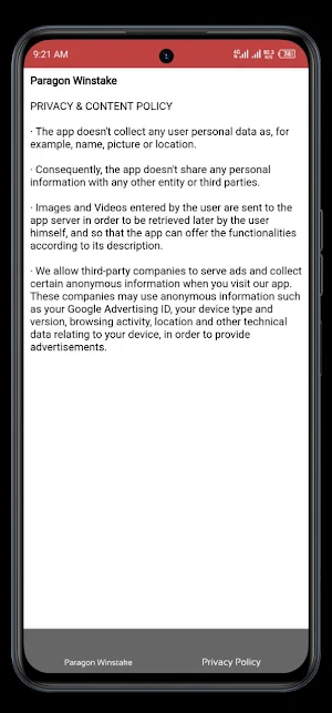 Paragon Winstake Screenshot 2
