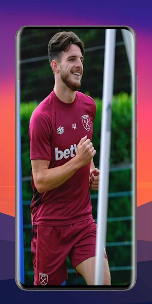 Declan Rice 4K Wallpaper Screenshot 2
