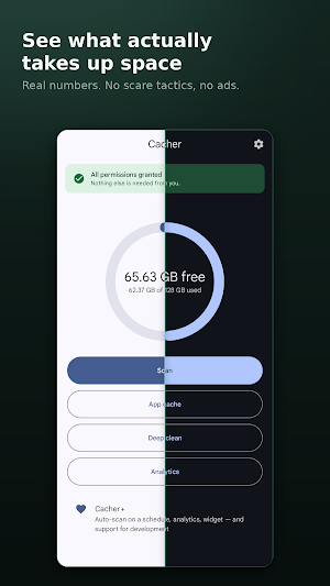 Cacher - Storage/Cache Cleaner Screenshot 0
