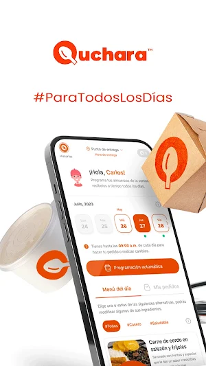 Quchara - Almuerzos a tiempo Screenshot 0