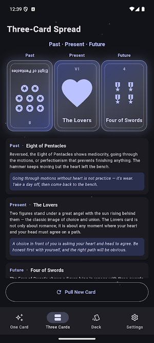 Daily Tarot Card Screenshot 3