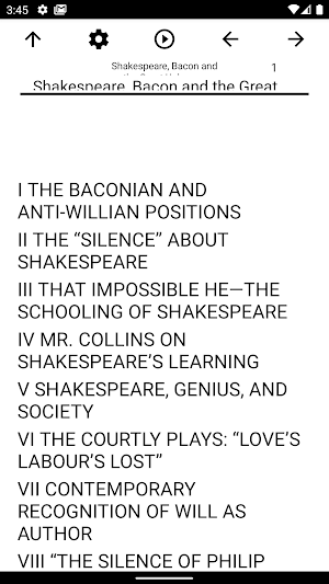 Book, Shakespeare, Bacon and the Great Unknown Screenshot 0