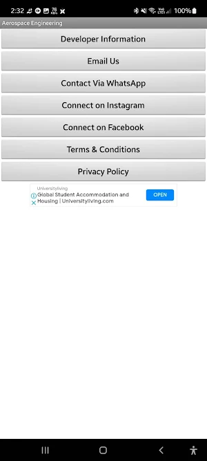 Aerospace Engineering Screenshot 1