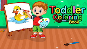 Toddler Coloring Book & Kids Painting Games Screenshot 0