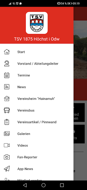 TSV 1875 Höchst i. Odw. Screenshot 1