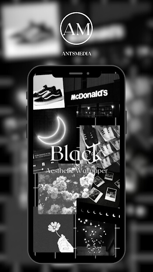 Black Aesthetic Wallpaper HD Screenshot 0