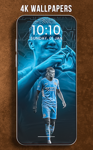 Erling Haaland Wallpaper 4K Screenshot 1
