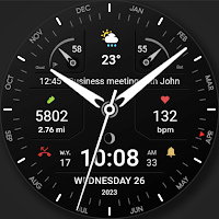 WFP 311 Modern watch face