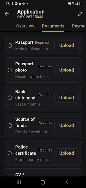 GoldenVisaX - Citizenship App Screenshot 3