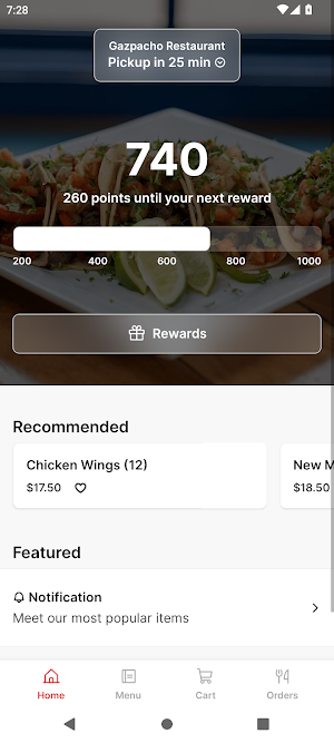 Gazpacho Restaurant Screenshot 0