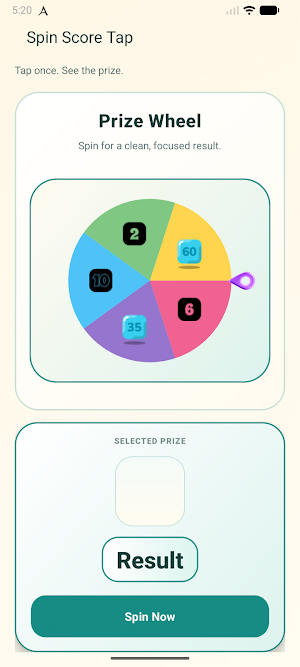 Spin Score Tap Screenshot 1