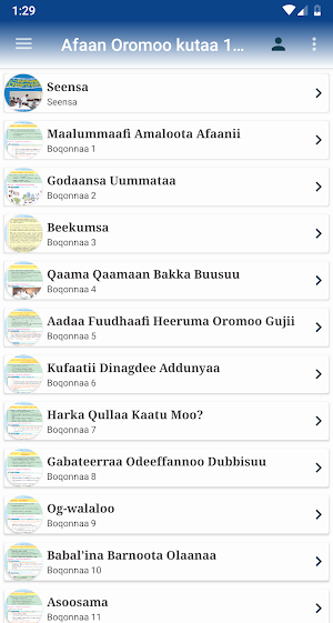 Afaan oromoo Kutaa 12ffaa Screenshot 3